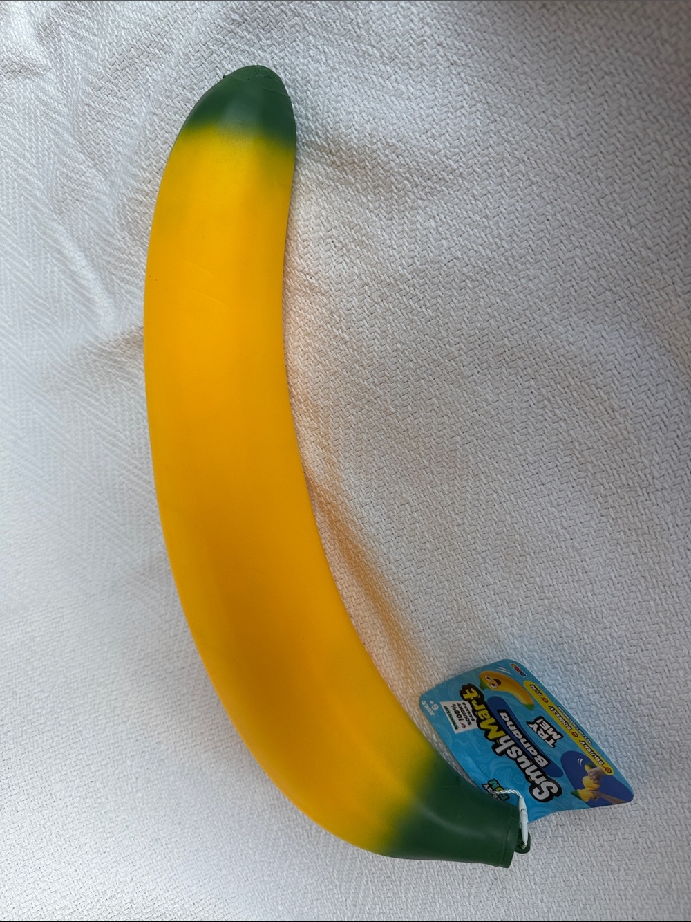 Yellow and Green Banana Squishy Toy - Kids Other